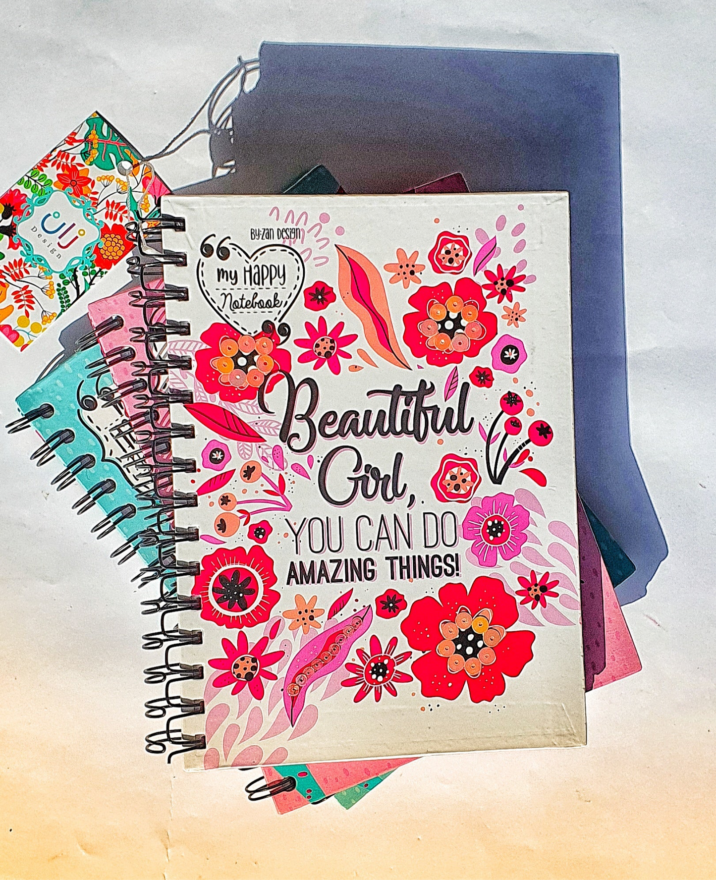 My Happy Notebook A5 - Beautiful Girl