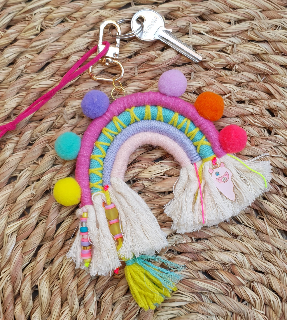 Popsy Charm - Pink Rainbow