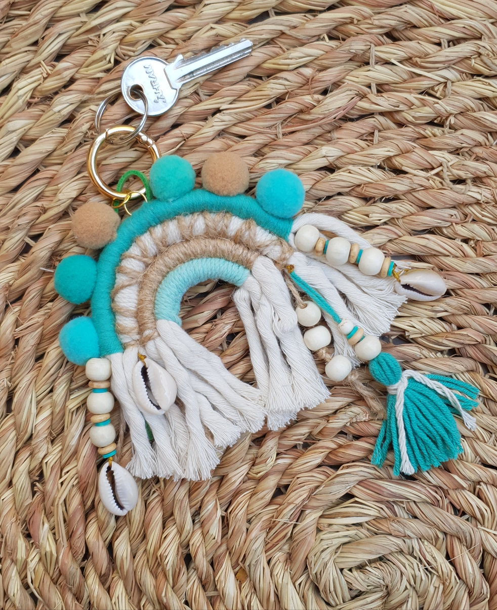 Popsy Charm - Mint Shells Rainbow