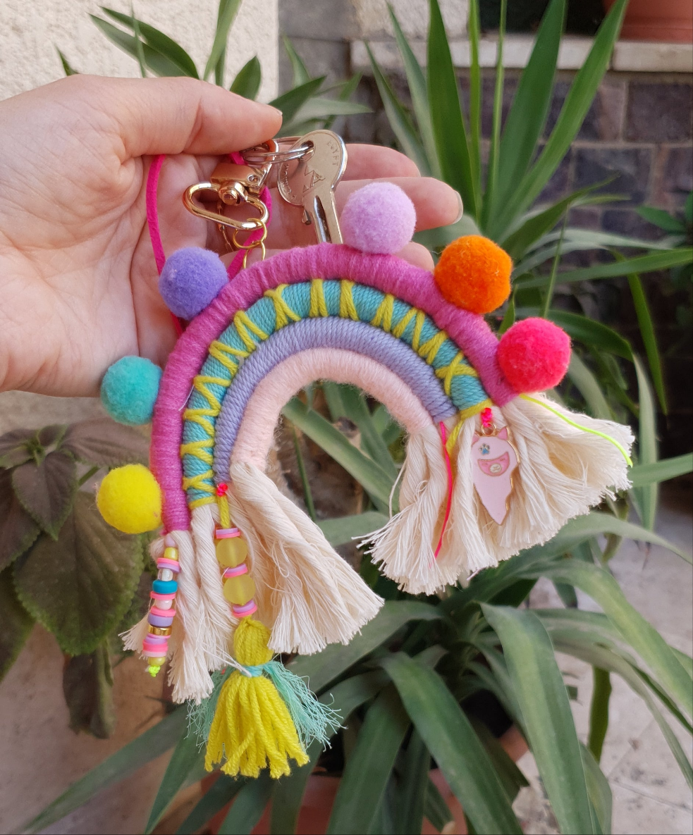 Popsy Charm - Pink Rainbow