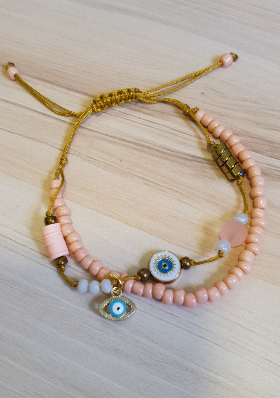 Blush Double Bracelet