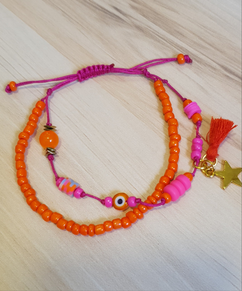 Summer Fun Double Bracelet