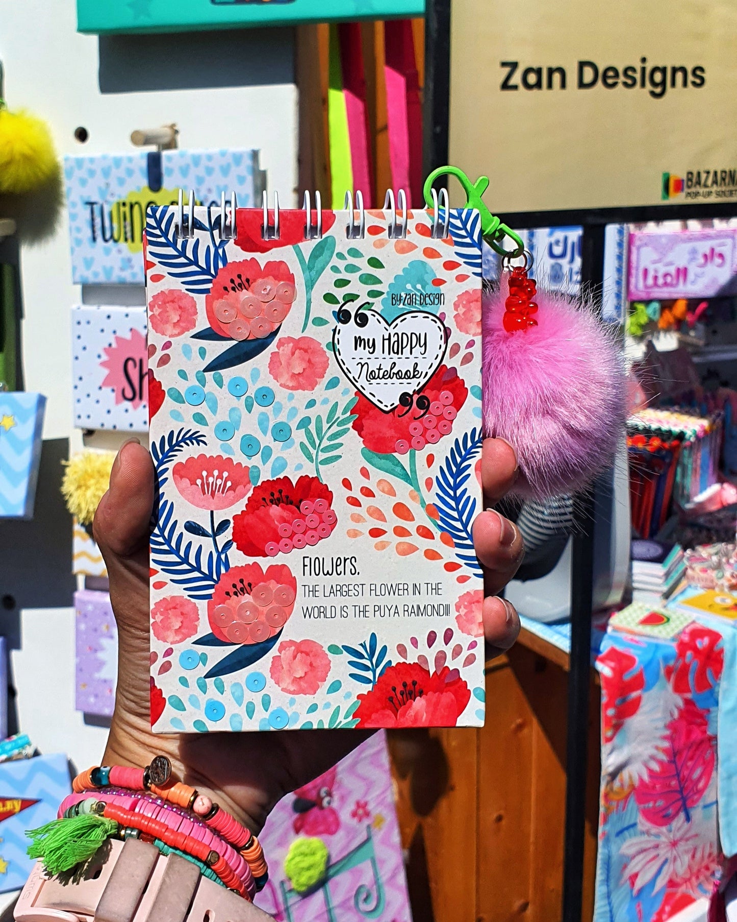 My Happy Notebook A6 - Flowers
