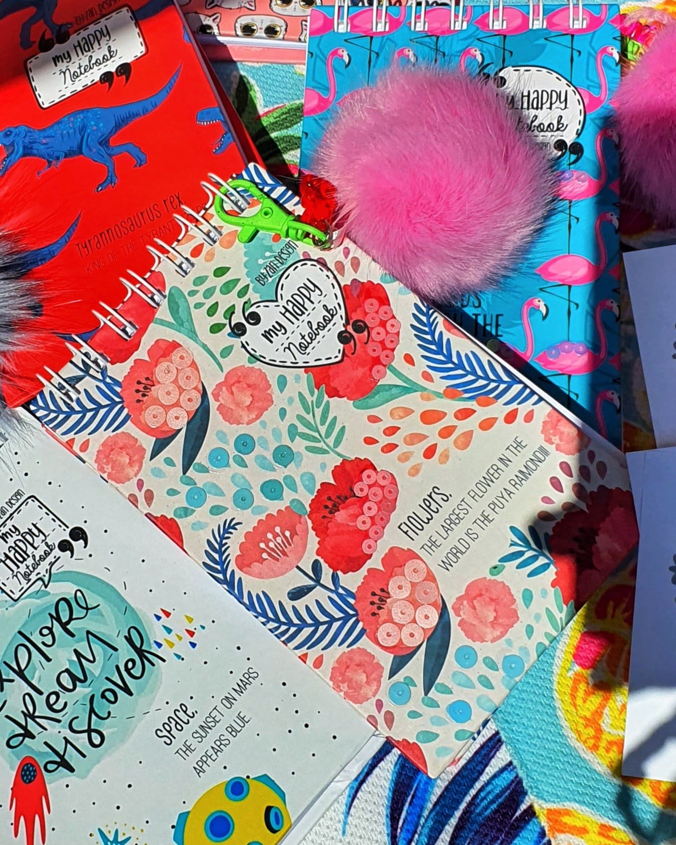 My Happy Notebook A6 - Flowers