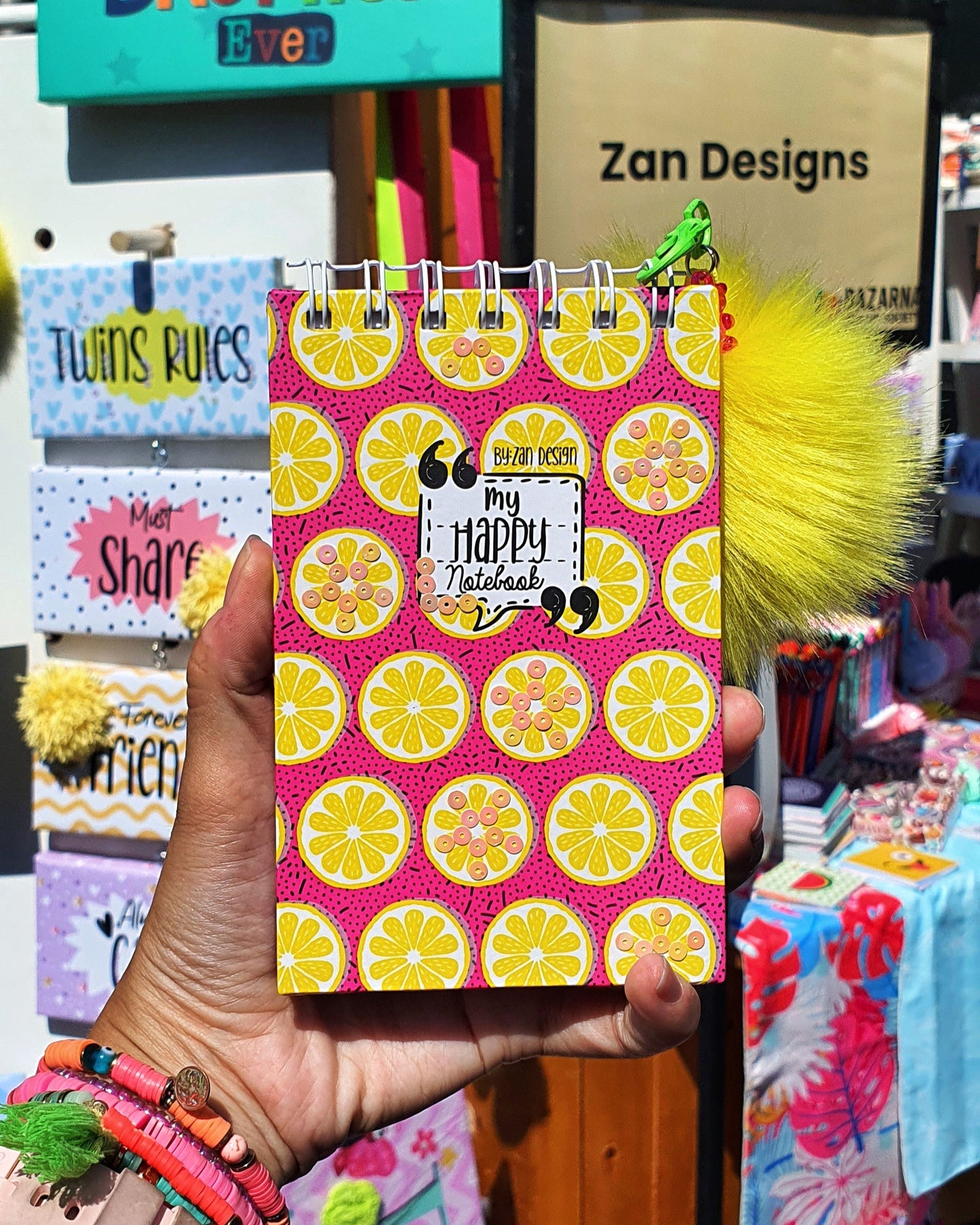 My Happy Notebook A6 - Lemon