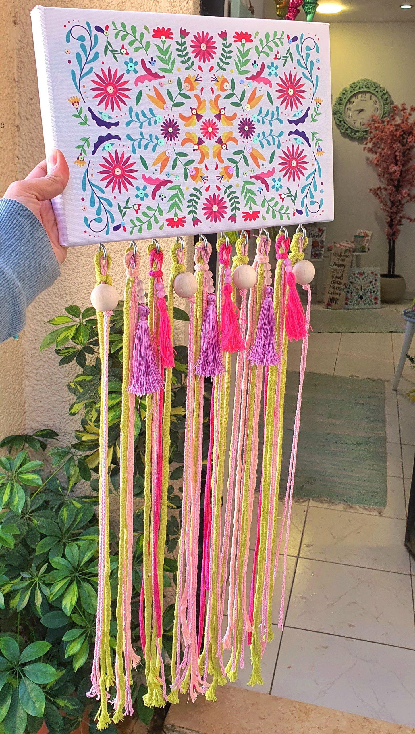 Pink Paradise Dream Catcher