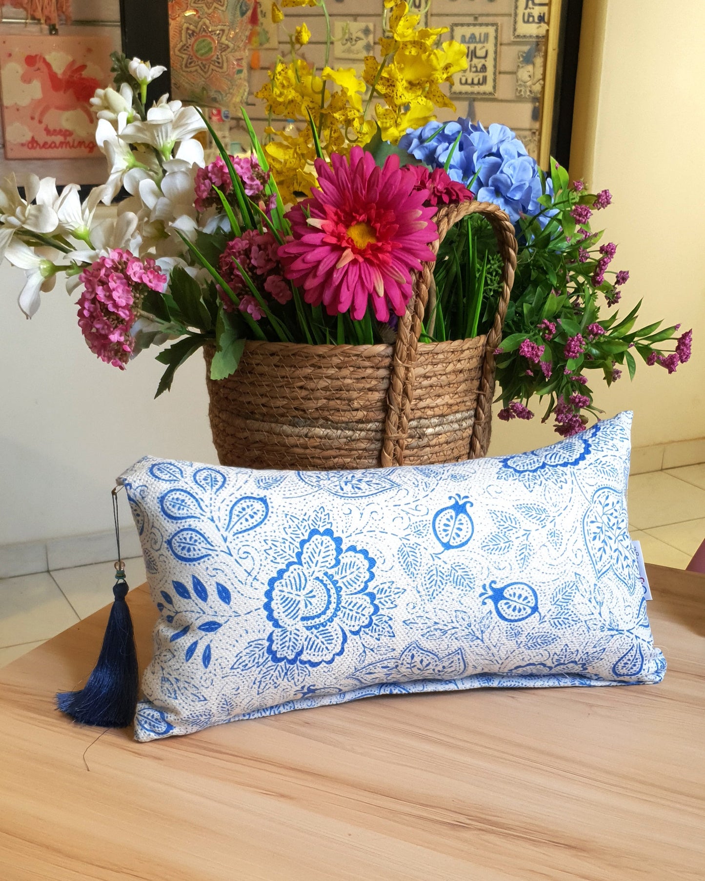 Sweet Florals Rectangle Cushion