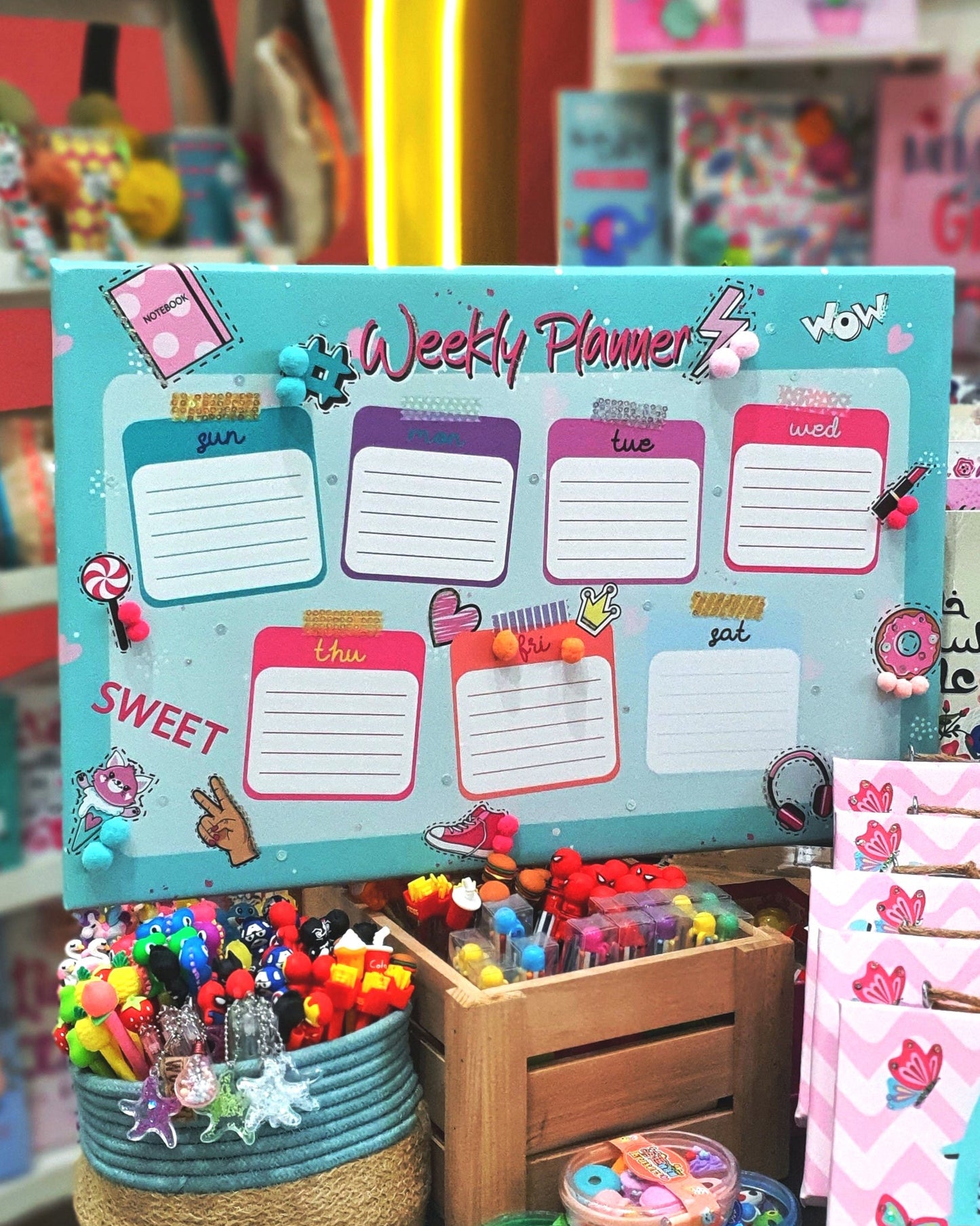 Weekly Planner - Teen Pop