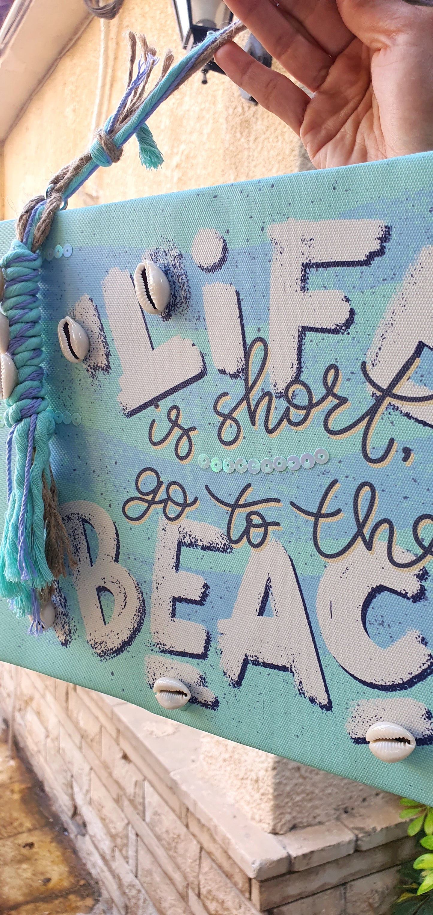 Life is Short, Go to The Beach
