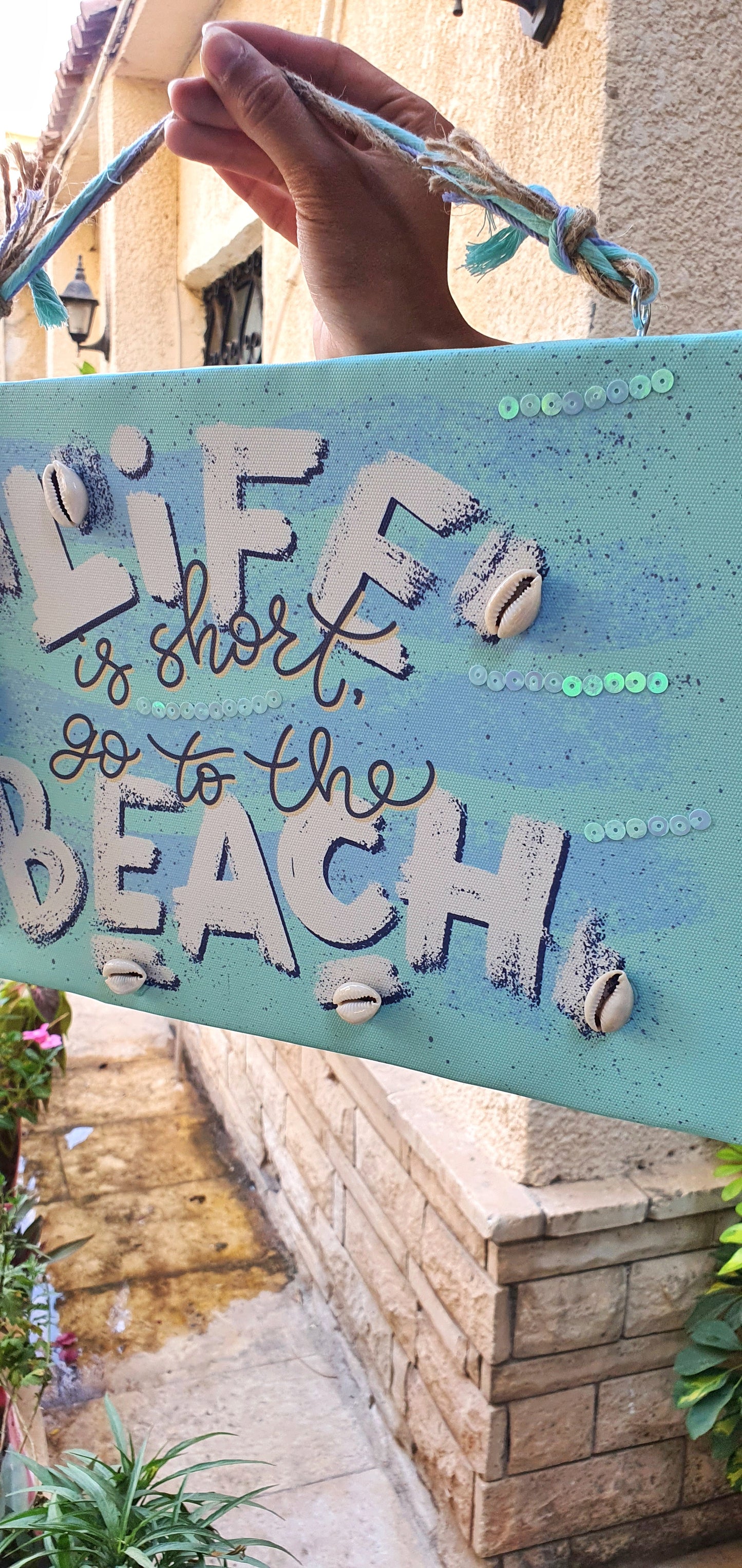 Life is Short, Go to The Beach