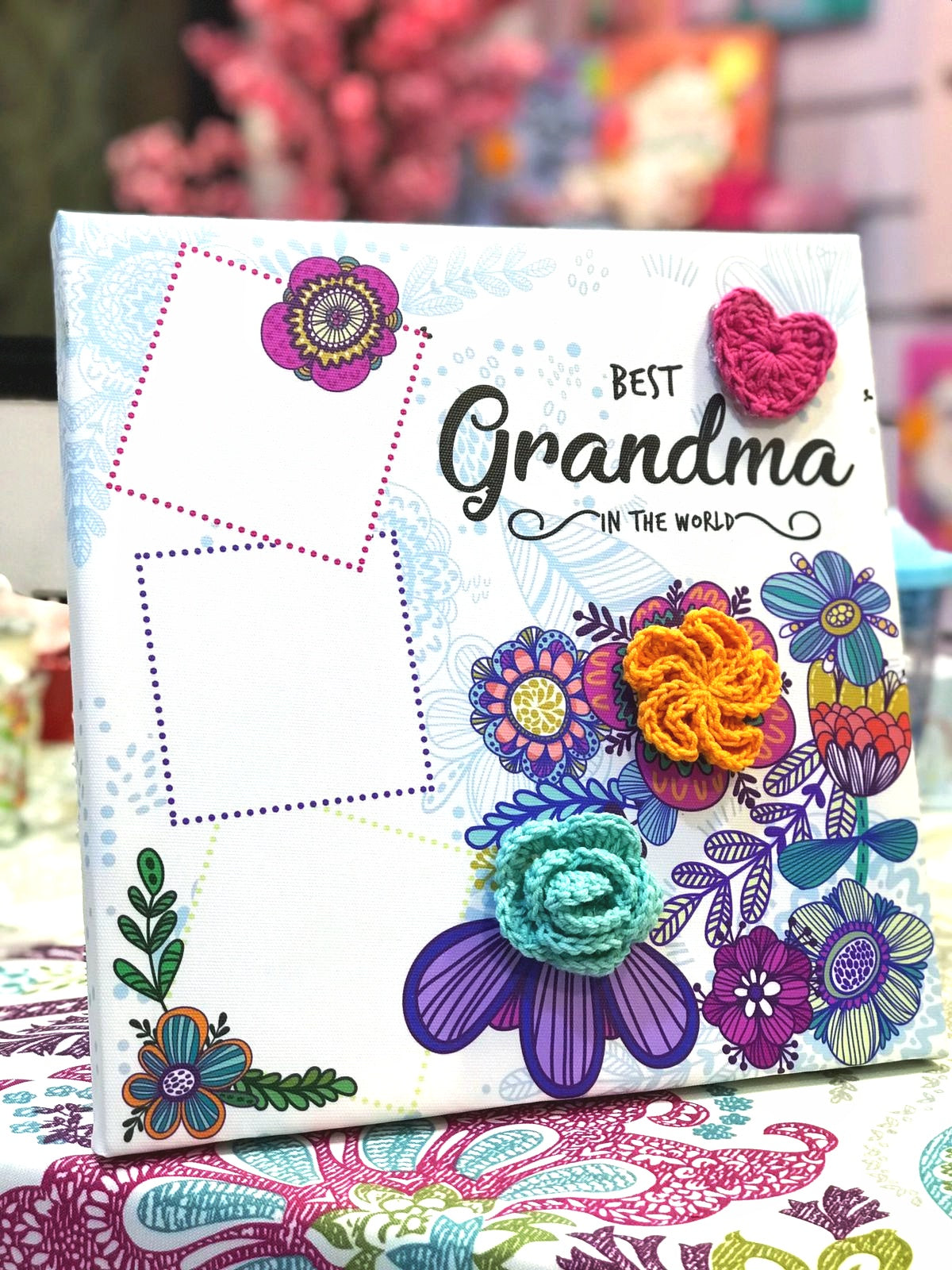 Best Grandma White Floral With Pictures