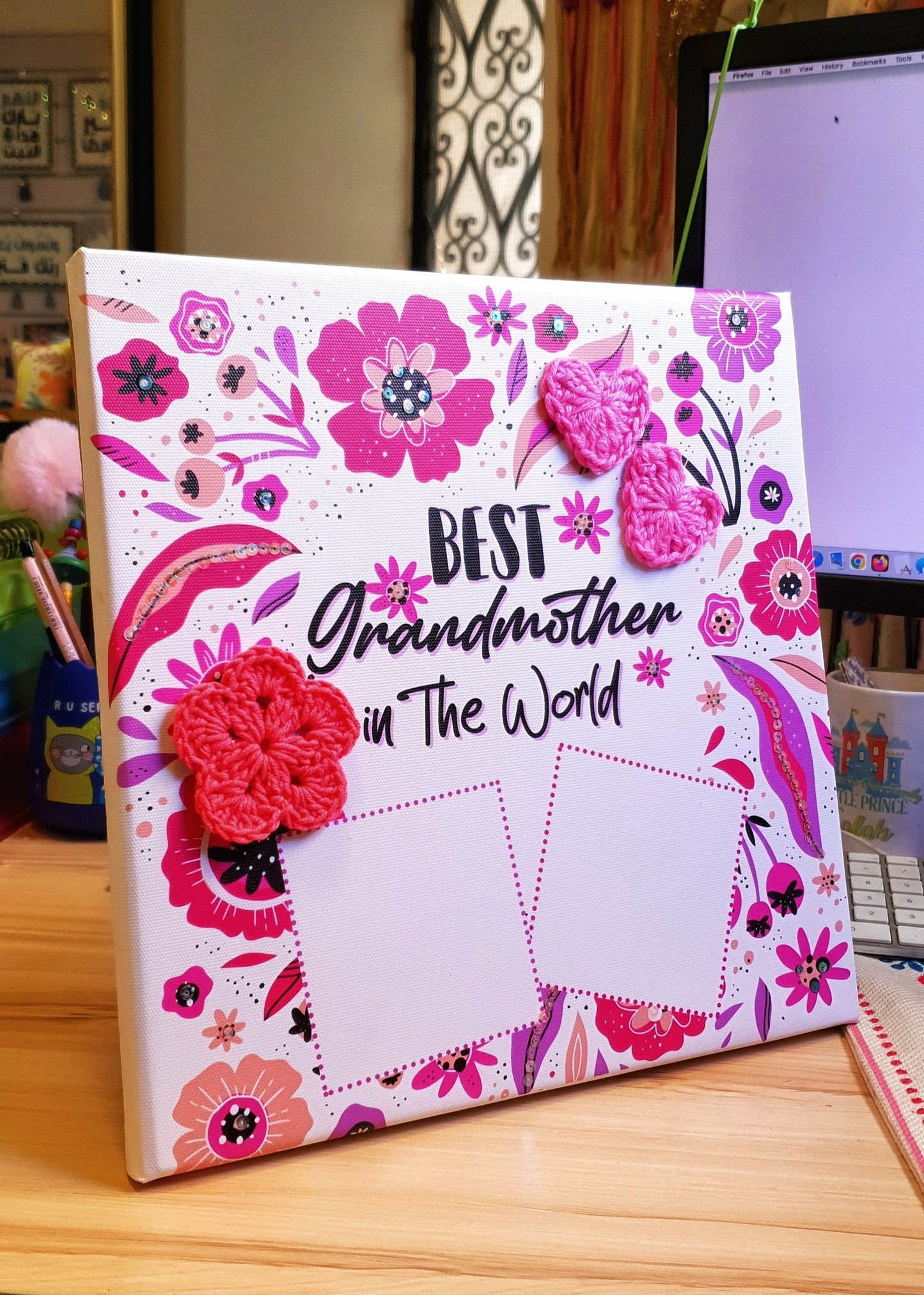 Best Grandma  Hot Pink Flowers  With Pictures