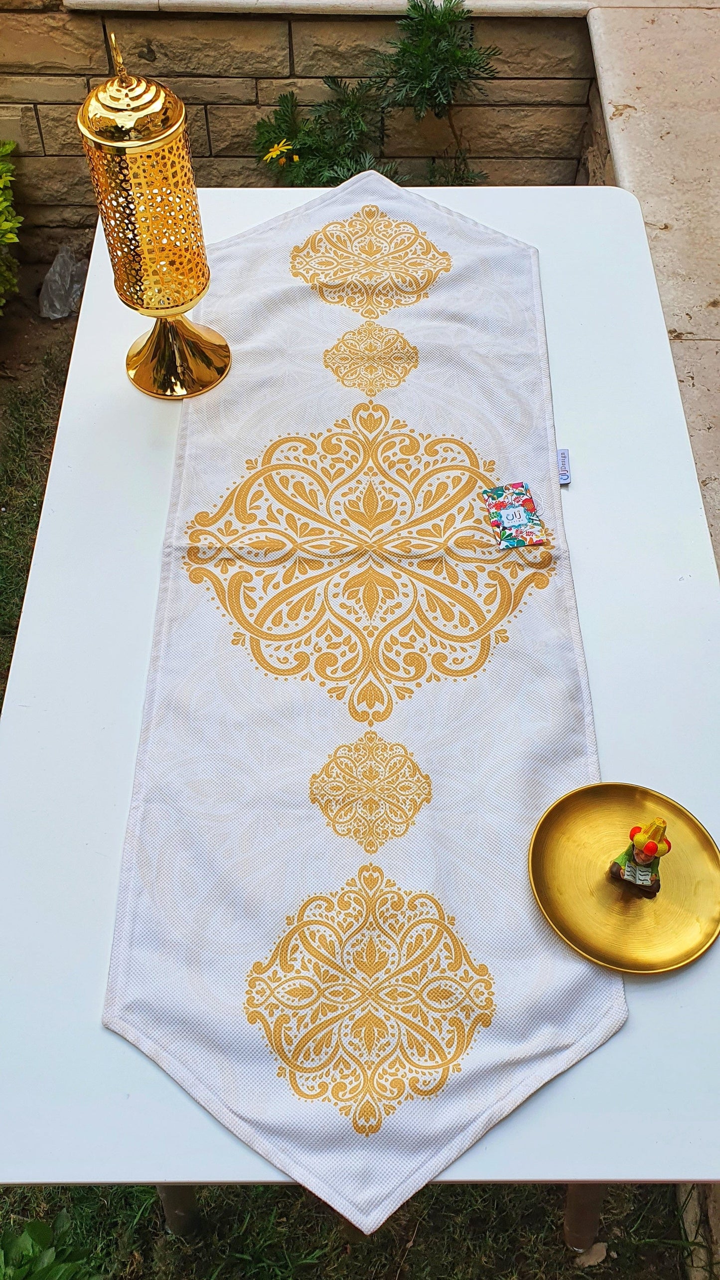 Golden Mandala Runner