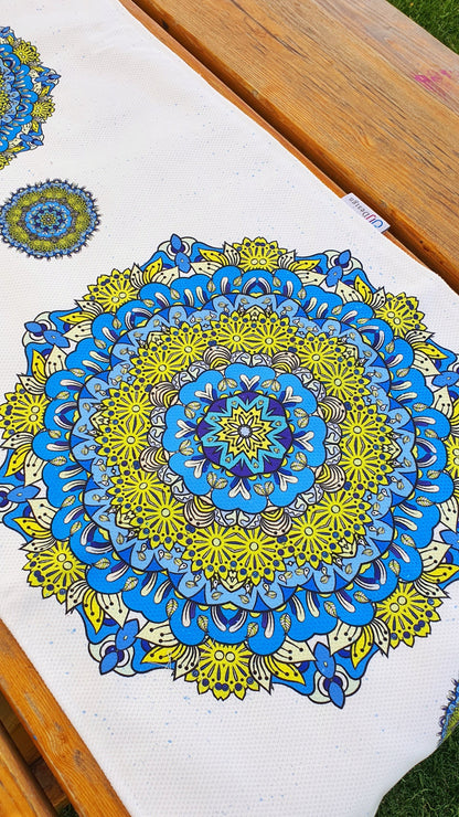 Green Mandala Runner