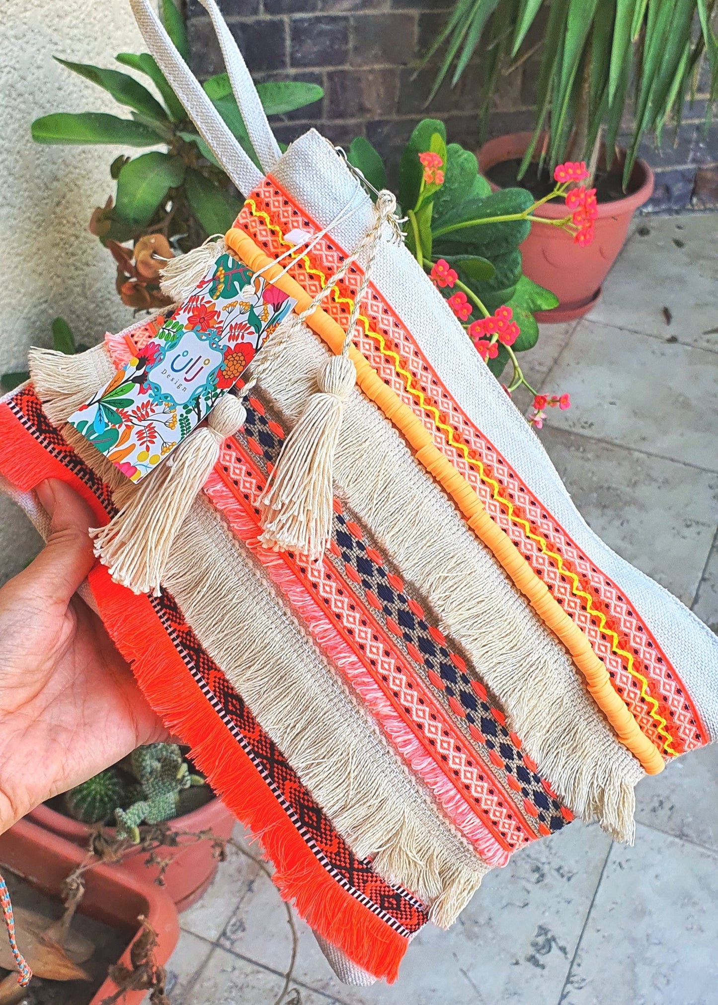 Hand clutch Bohochic