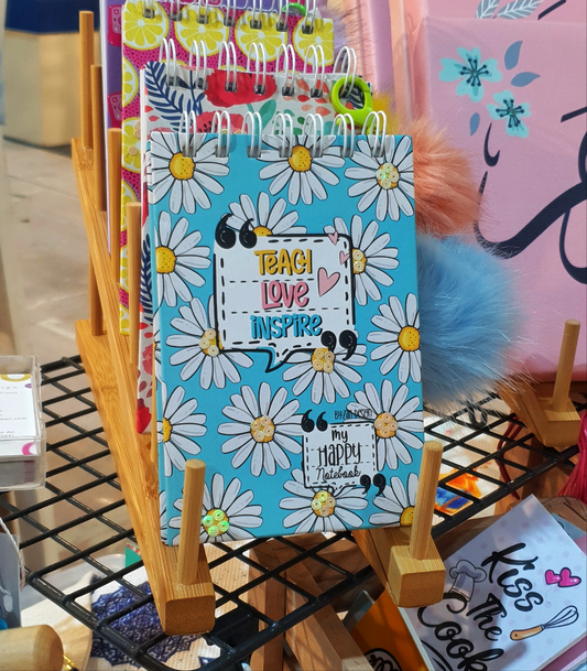 My Happy Notebook A6 - Teach Love Inspire
