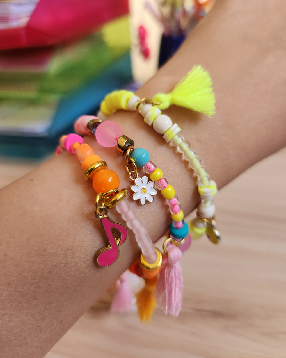 Pink Mix Bracelet
