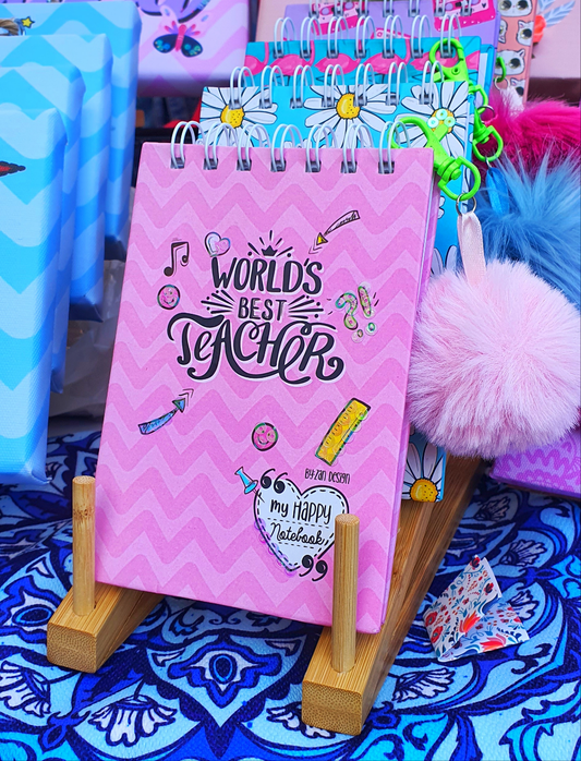 My Happy Notebook A6 - Best Teacher Ever