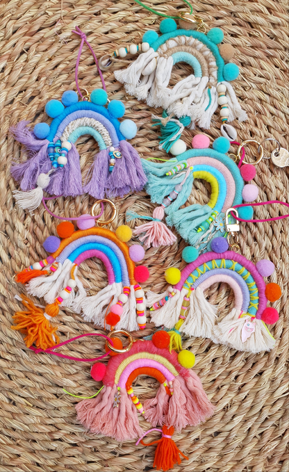 Popsy Charm - Mint Shells Rainbow