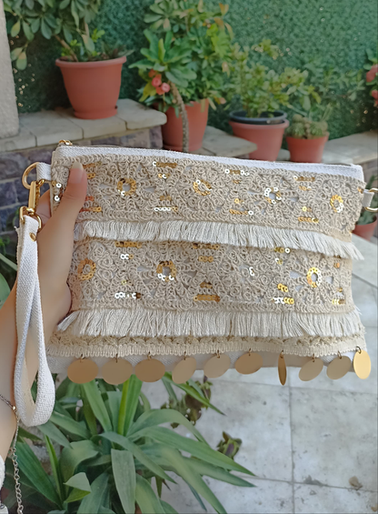 Hand clutch Sparkles
