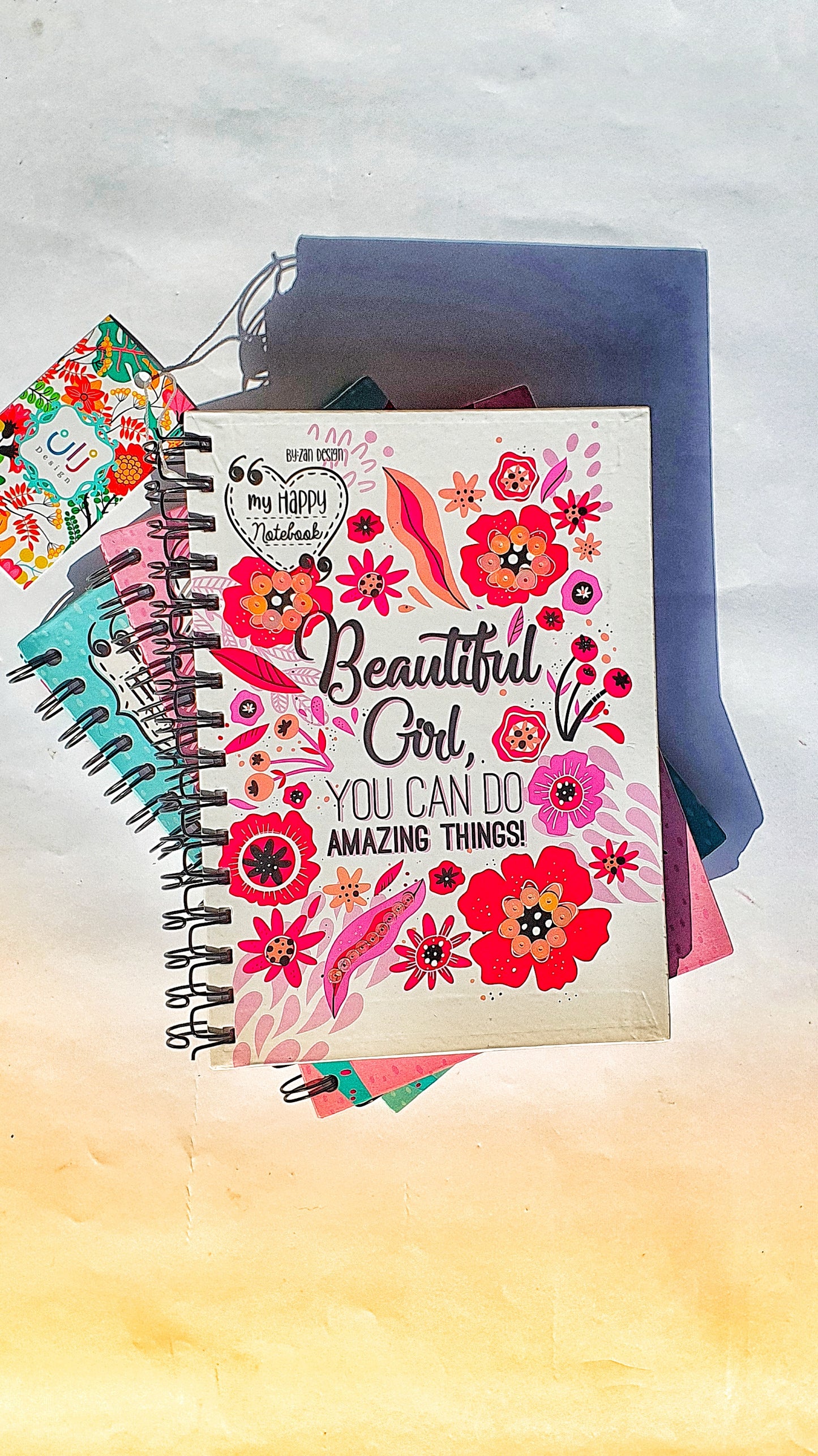 My Happy Notebook A5 - Beautiful Girl