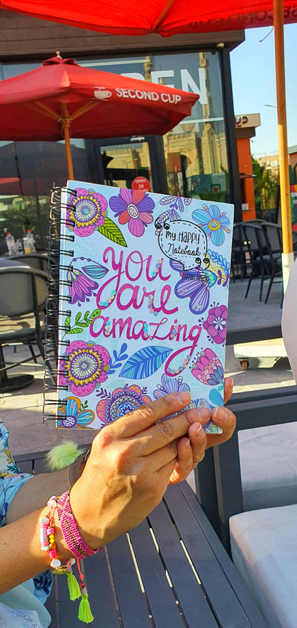 My Happy Notebook A5 - You are Amazing