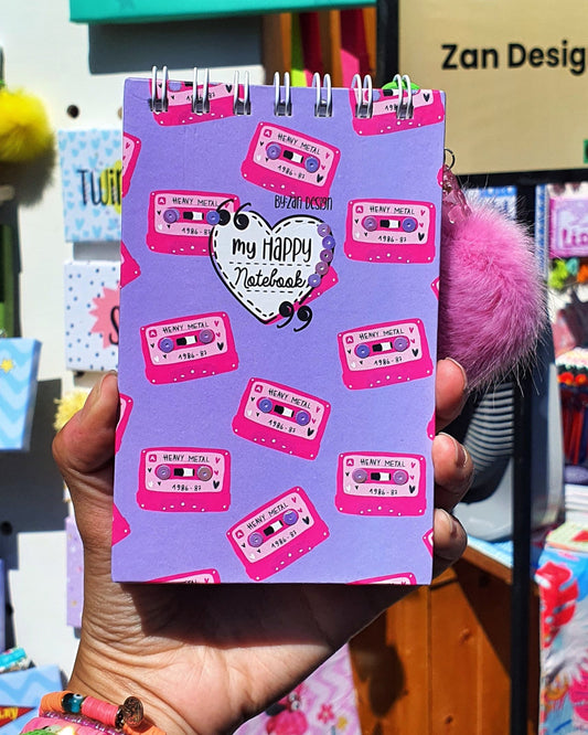 My Happy Notebook A6 - 90s