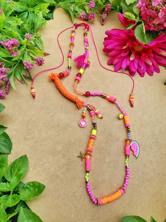 Summer Fun Long Necklace