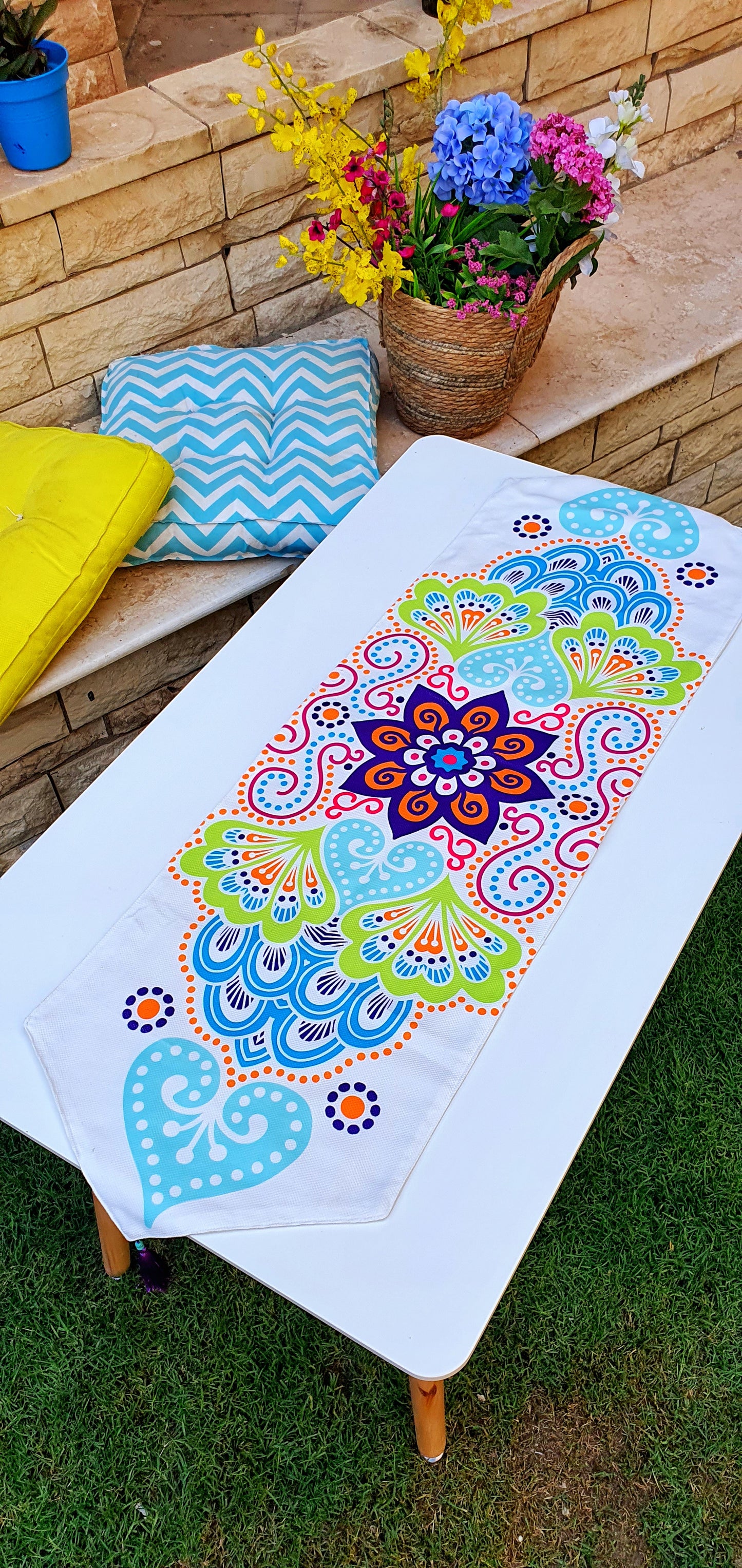 Summer Mandala Runner