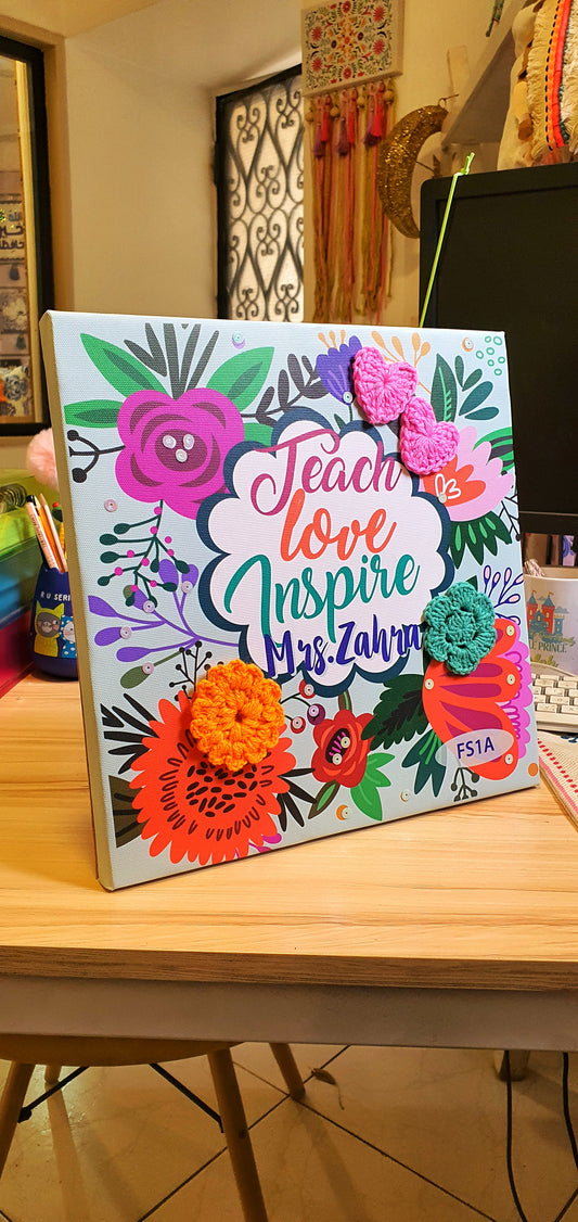 Teach, Love, Inspire Customizable