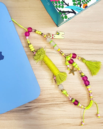Lama Lime Short Mobile Chain