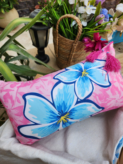Summer Tropicana - Pink Rectangle Cushion