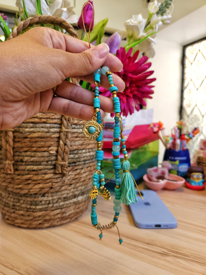 Jade Mystique Short Mobile Chain