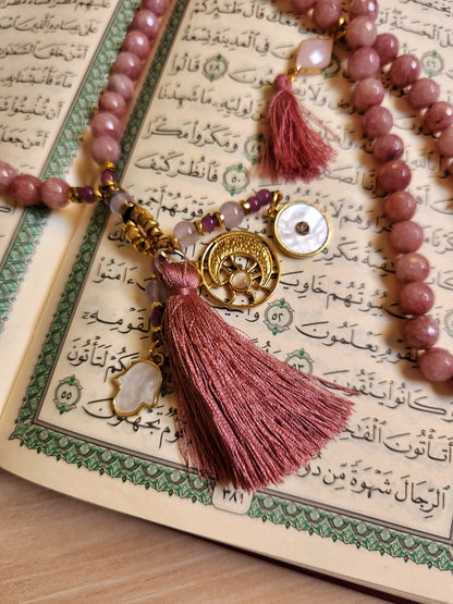 Rose 3ishk Long Sebha