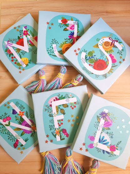 Letter Girl Customizable - Mint