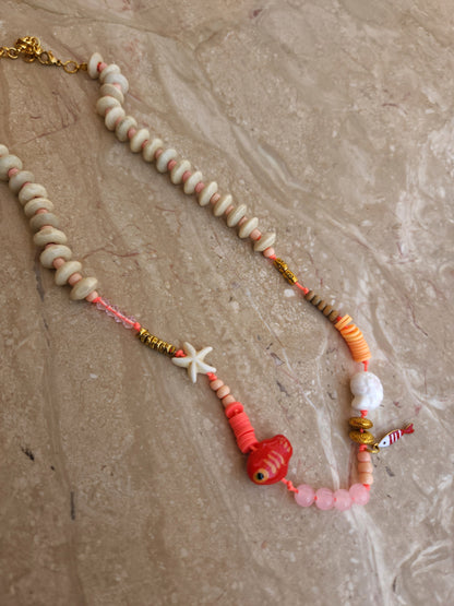 Red Fish Necklace