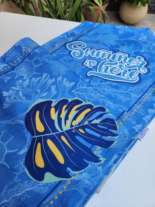 Summer Tropicana - Blue Runner