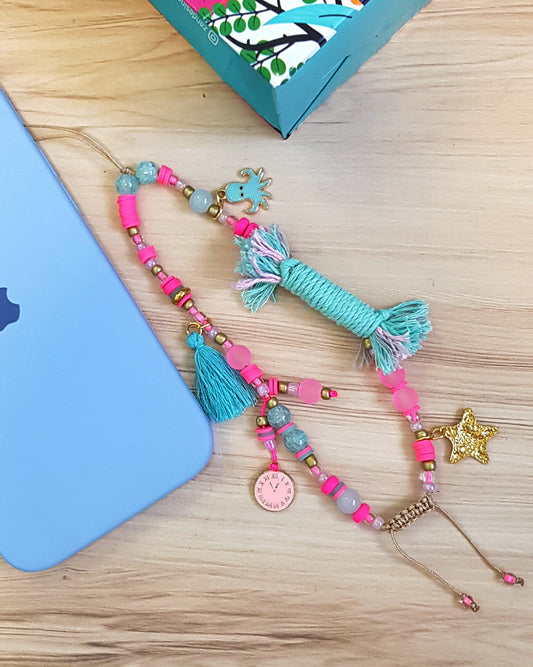 Octo Pop Short Mobile Chain