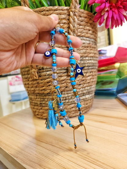 Oriental Azure Short Mobile Chain