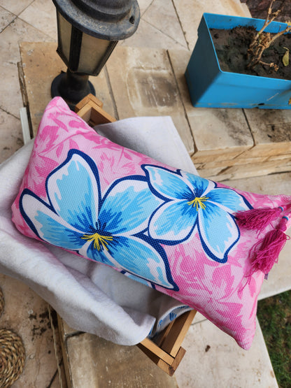 Summer Tropicana - Pink Rectangle Cushion